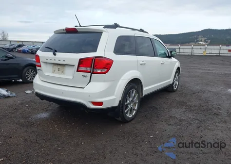 2013 Dodge Journey R/T Rallye from USA, damaged, VIN 3C4PDDEG6DT657801
